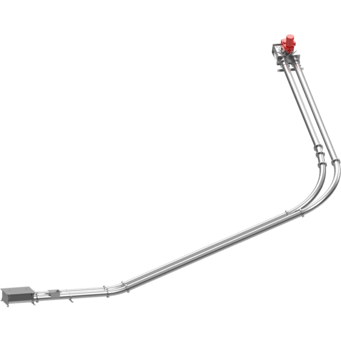 Tubular drag chain conveyors-Image