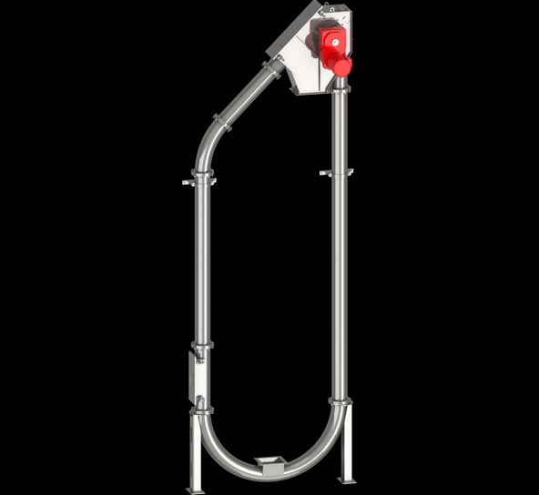 Data sheet for the vertical tube chain conveyor-Image